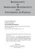 Rendiconti del Seminario Matematico della Università di Padova, tome 92 (1994), p