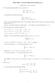 Math Partial Differential Equations 1