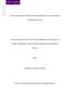 Separation Processes. A thesis submitted to The University of Manchester for the degree of