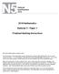 2018 Mathematics. National 5 - Paper 1. Finalised Marking Instructions