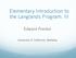 Elementary Introduction to the Langlands Program. III