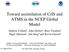 Toward assimilation of CrIS and ATMS in the NCEP Global Model