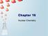 Chapter 16. Nuclear Chemistry