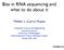 Bias in RNA sequencing and what to do about it
