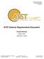 ATST Science Requirements Document
