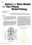 Relief Sizing Ron Darby and Paul R. Meiller, Texas A&M University Jarad R. Stockton, Ruska Instrument Corp.