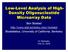 Low-Level Analysis of High- Density Oligonucleotide Microarray Data