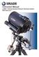 Instruction Manual. LX850 German Equatorial Mount Telescope System With StarLock