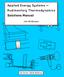 Applied Energy Systems Rudimentary Thermodynamics Solutions Manual