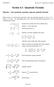 Section 4.3: Quadratic Formula