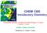 CHEM 1305 Introductory Chemistry