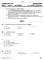 CHEMISTRY 101 SPRING 2009 EXAM 1 FORM A SECTION 501 DR. KEENEY-KENNICUTT PART 1