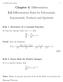 Chapter 3. Differentiation 3.2 Differentiation Rules for Polynomials, Exponentials, Products and Quotients