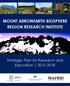MOUNT ARROWSMITH BIOSPHERE REGION RESEARCH INSTITUTE