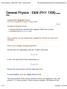 General Physics - E&M (PHY 1308) - Lecture Notes. General Physics - E&M (PHY 1308) Lecture Notes