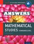 ANSWERS. mathematical. StUDieS StaNDaRD LeVeL. Peter Blythe Jim Fensom Jane Forrest Paula Waldman de Tokman