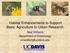 Habitat Enhancements to Support Bees: Agriculture to Urban Research. Neal Williams Department of Entomology
