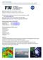 Program Overview/Syllabus 2013 FIU Hurricane and Remote Sensing Summer Education and Research Internship Program (HRSSERP)