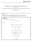 MATH 151 Engineering Mathematics I