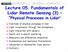 Lecture 05. Fundamentals of Lidar Remote Sensing (3)