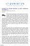 Influence of forced material in roller compactor parameters I.