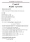 Chapter-6 Regular Expressions