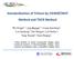 Standardization of Tritium by CIEMAT/NIST Method and TDCR Method