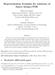 Representation formulas for solutions of Isaacs integro-pde