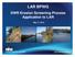 LAR BPWG. DWR Erosion Screening Process Application to LAR. May 17, water resource specialists