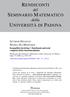 Rendiconti del Seminario Matematico della Università di Padova, tome 77 (1987), p