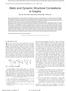 IEEE TRANSACTIONS ON KNOWLEDGE AND DATA ENGINEERING, VOL. 6, NO. 1, JANUARY Static and Dynamic Structural Correlations in Graphs