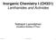 Inorganic Chemistry I (CH331) Lanthanides and Actinides