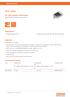SFH DIL SMT Ambient Light Sensor. Applications. Features: Ordering Information. Produktdatenblatt Version 1.1 SFH 2430