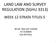 LAND LAW AND SURVEY REGULATION (SGHU 3313)