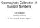 Geomagnetic Calibration of Sunspot Numbers