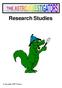 Research Studies. Copyright 2007 Gators