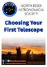 Choosing Your First Telescope