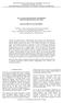 THE ANNALS OF DUNAREA DE JOS UNIVERSITY OF GALATI FASCICLE III, 2000 ISSN X ELECTROTECHNICS, ELECTRONICS, AUTOMATIC CONTROL, INFORMATICS