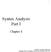 Syntax Analysis Part I