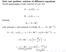 Unit root problem, solution of difference equations Simple deterministic model, question of unit root