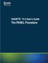 SAS/ETS 14.2 User s Guide. The PANEL Procedure