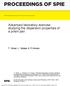 PROCEEDINGS OF SPIE. Advanced laboratory exercise: studying the dispersion properties of a prism pair
