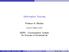 Information Sources. Professor A. Manikas. Imperial College London. EE303 - Communication Systems An Overview of Fundamentals