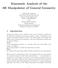 Kinematic Analysis of the 6R Manipulator of General Geometry