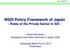 NSDI Policy Framework of Japan - Roles of the Private Sector in SDI -