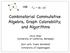 Combinatorial Commutative Algebra, Graph Colorability, and Algorithms