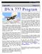 DVA 777 Program. August 2005 Volume DVA 777 Program