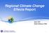Regional Climate Change Effects Report