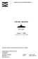 FINNISH INSTITUTE OF MARINE RESEARCH CRUISE REPORT. R/V Aranda. Cruise 2 / February - 22 April 2002