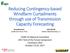 Reducing Contingency-based Windfarm Curtailments through use of Transmission Capacity Forecasting
